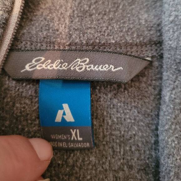 Eddie Bauer womans zipper hoodie lightweight jacket. Size xlarge. - Picture 4 of 7